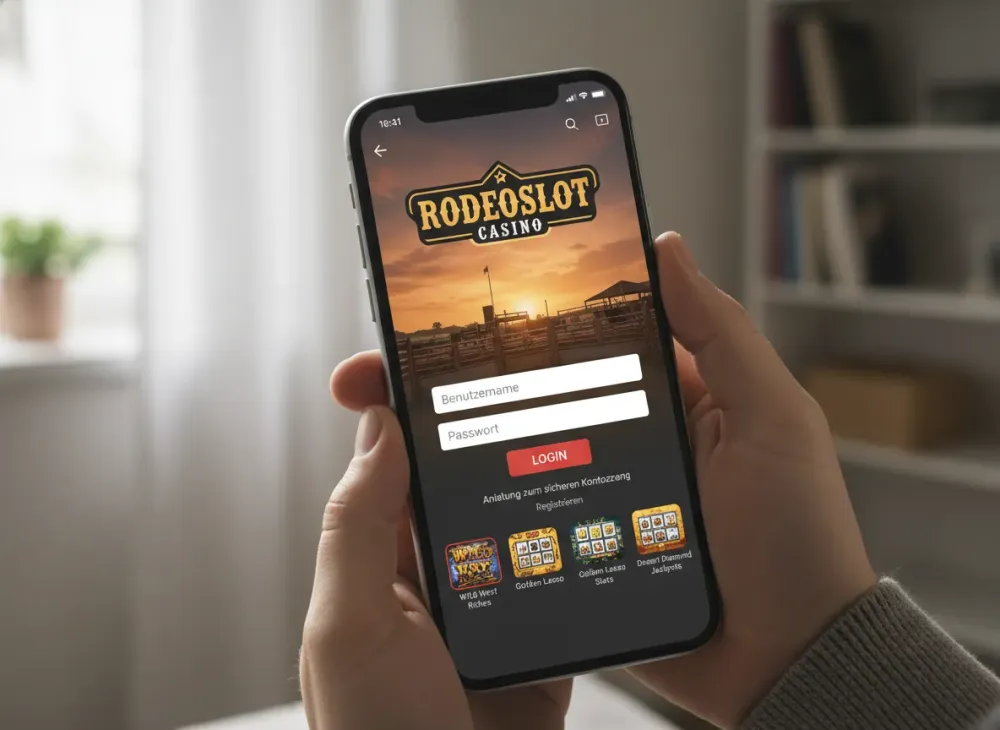 Rodeoslot casino login Anleitung zum sicheren Kontozugang